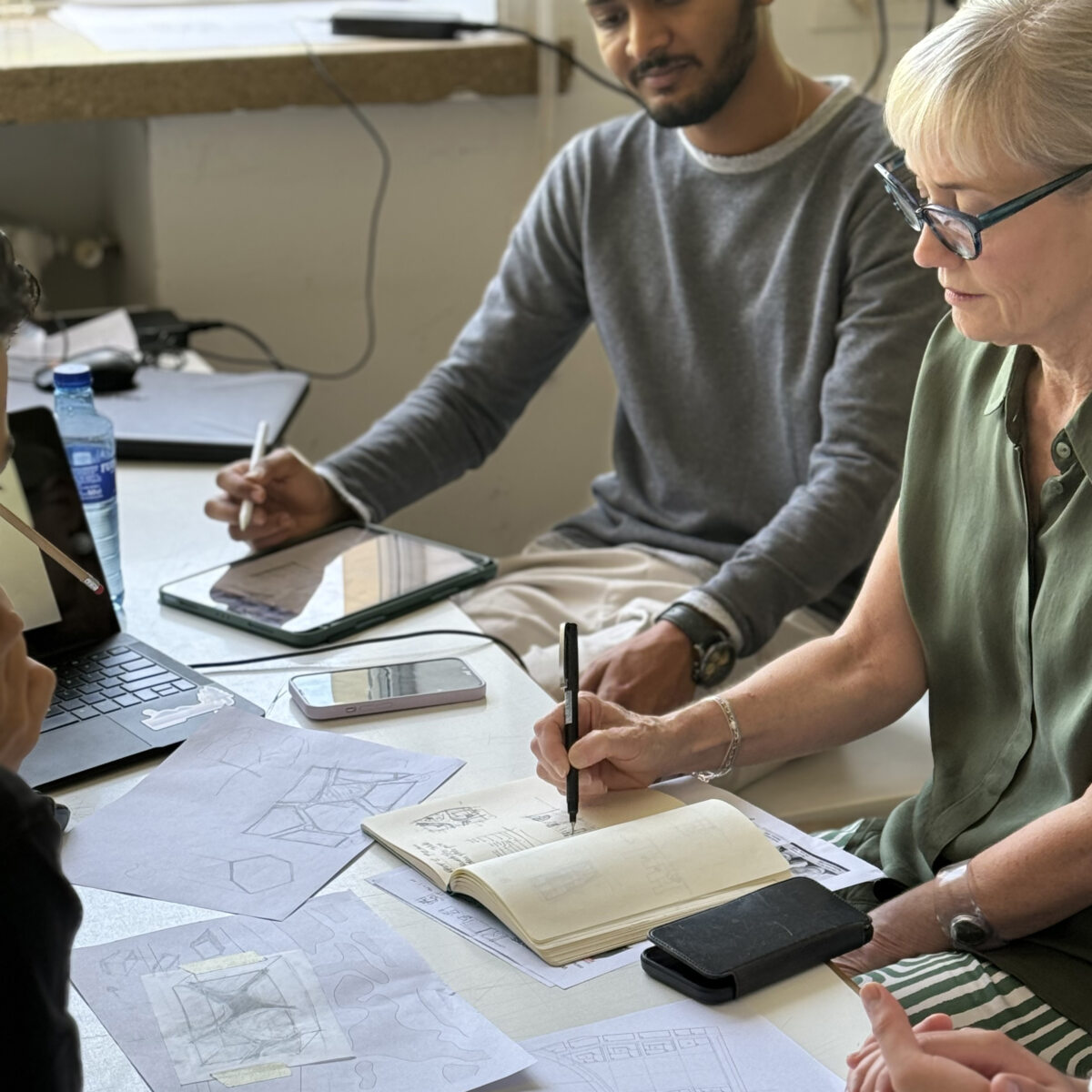 Alison Brooks and Carlos Chauca Galicia Lead Workshop for Master of Advanced Studies in Collective Housing